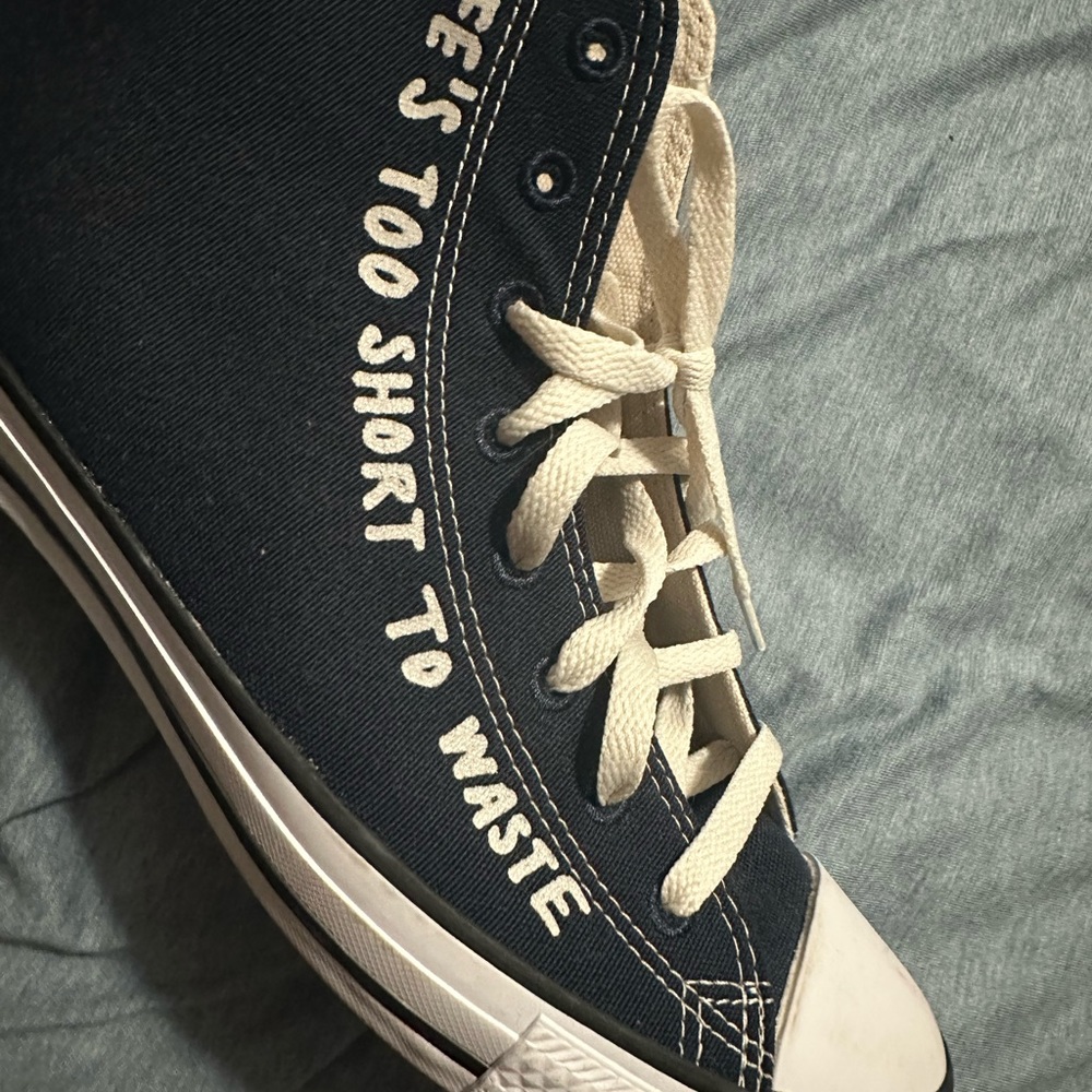 Writing On Shoe Is Original. No Add On - image 2